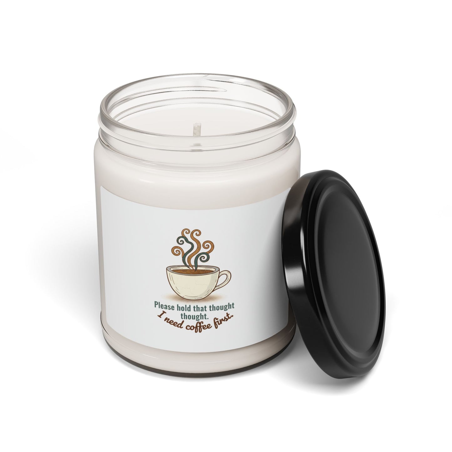 Coffee Lover Candle | Scented Soy Candle, Cozy Cocoa Tea Vibes