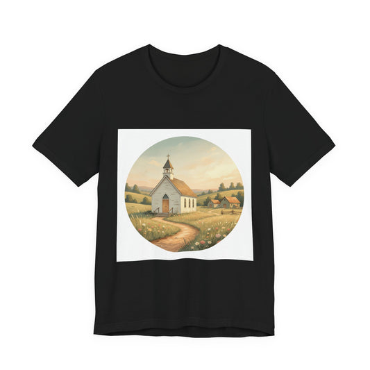Country Church -Unisex Jersey Short Sleeve Tee