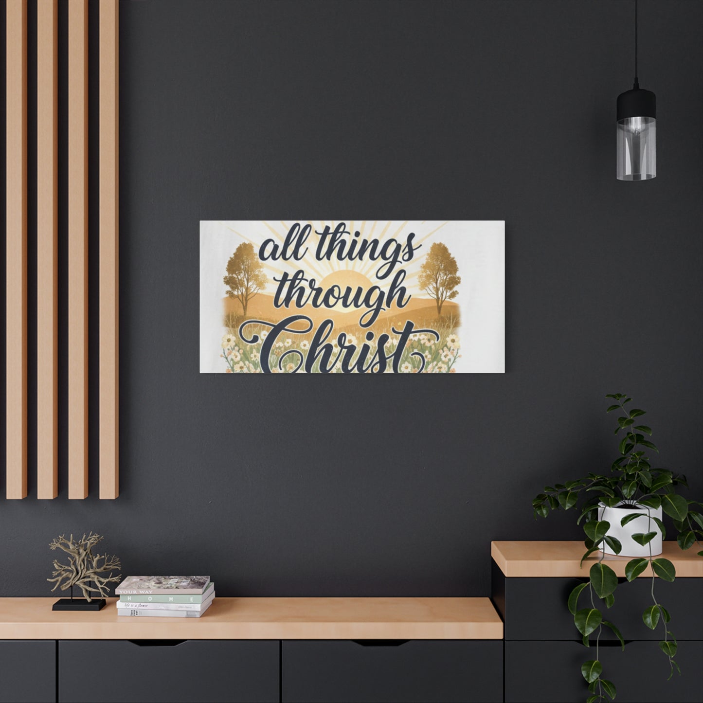 Inspirational Christian wall hanging