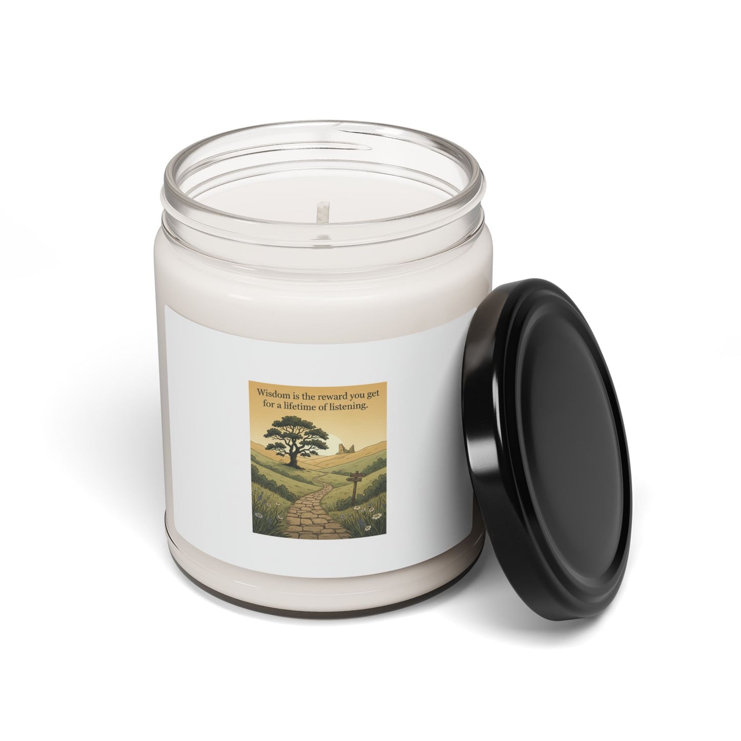 Wisdom candle--Soy 9oz,
