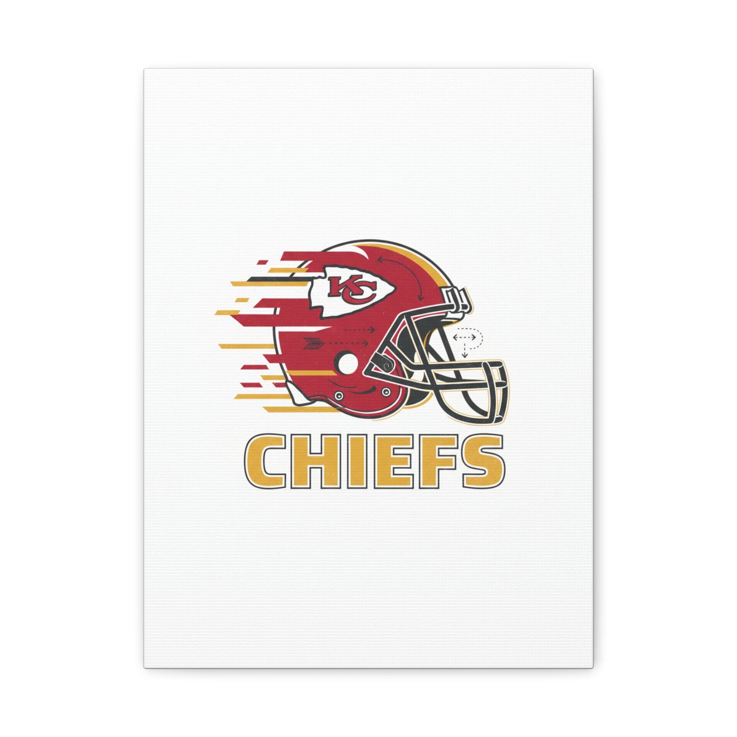 KC Chiefs Canvas  Wall Art