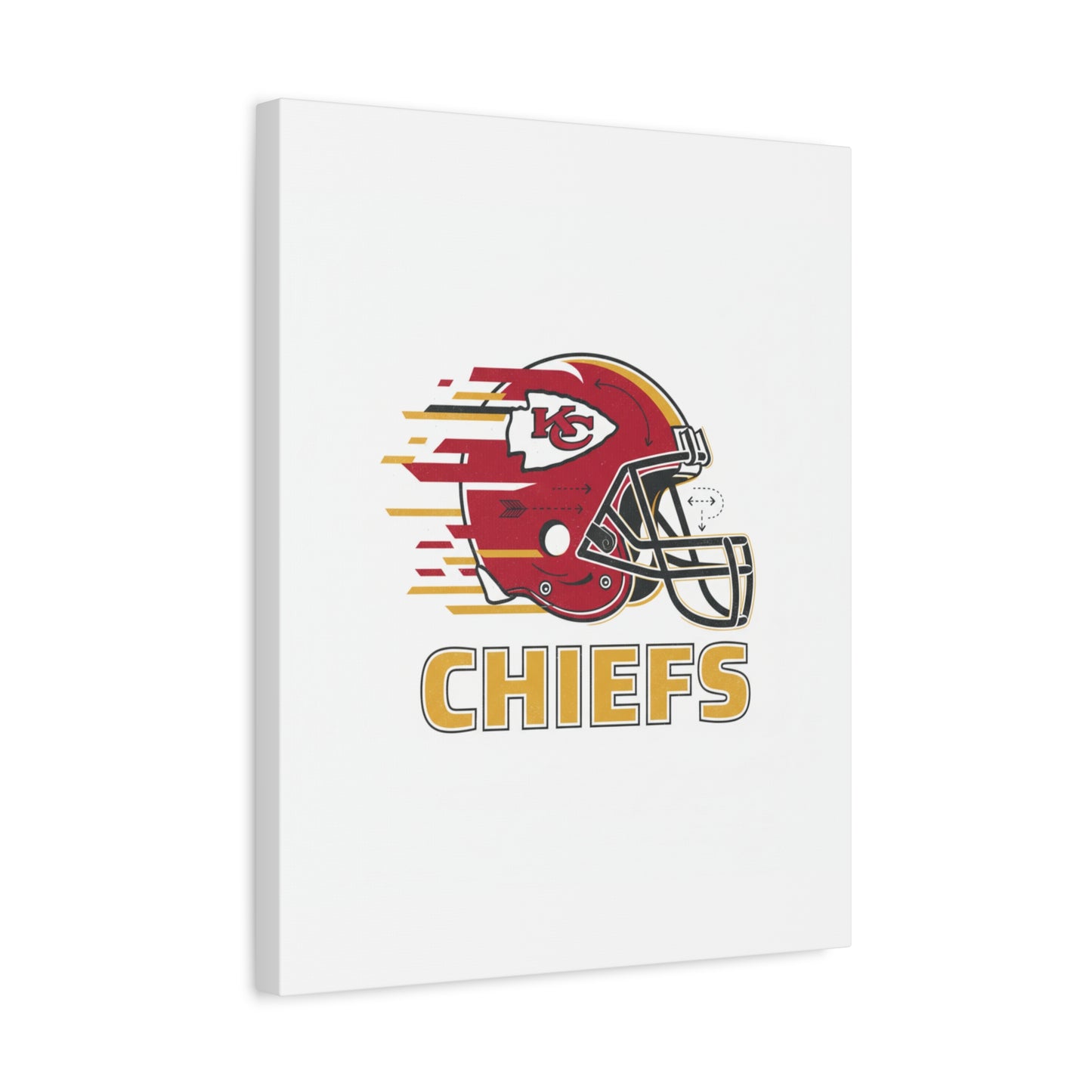 KC Chiefs Canvas  Wall Art
