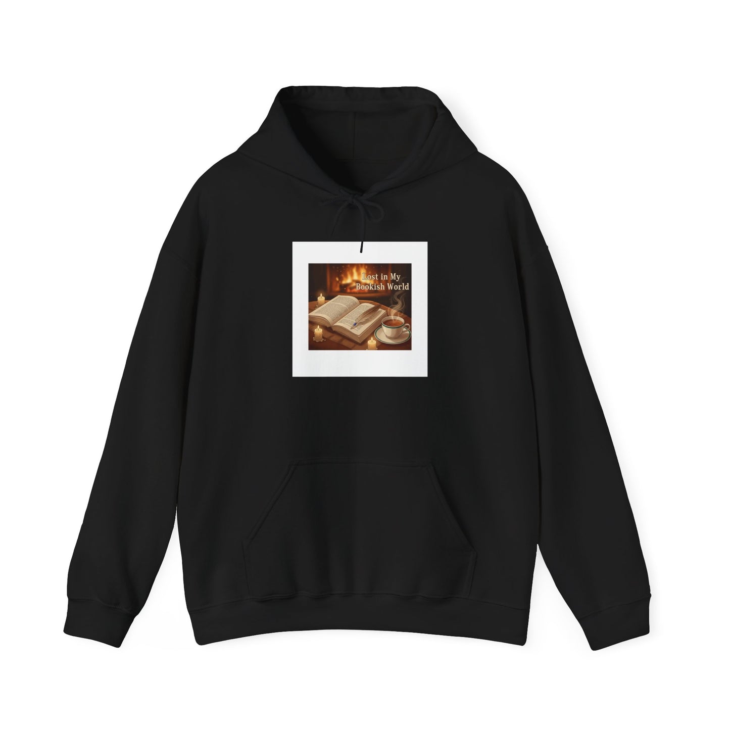 Cozy Reading Vibes Hoodie | book lover sweatshirt, library aesthetic