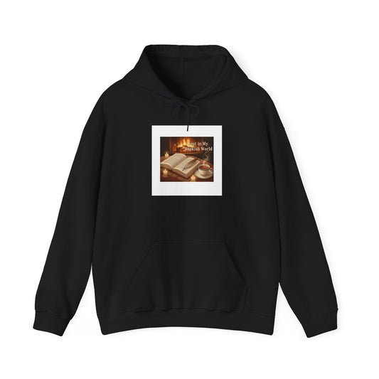 Cozy Reading Vibes Hoodie | book lover sweatshirt, library aesthetic