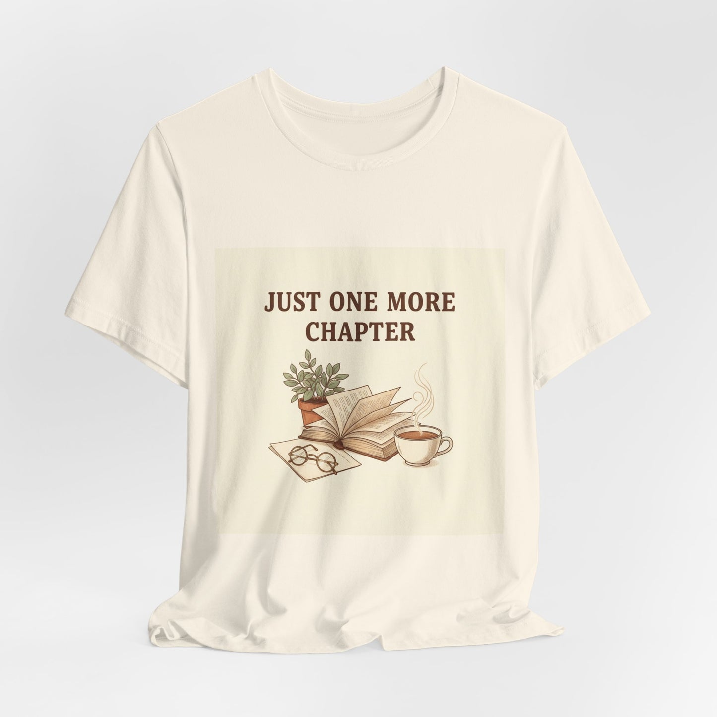 Just One More Chapter T-Shirt | Booklover Shirt, Reading Aesthetic
