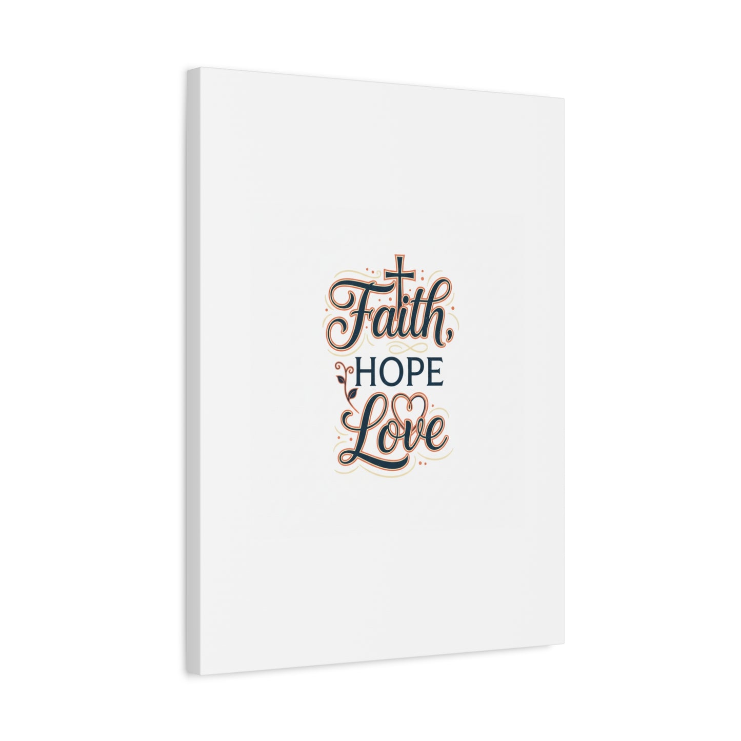 Faith Hope Love canvas, wall art