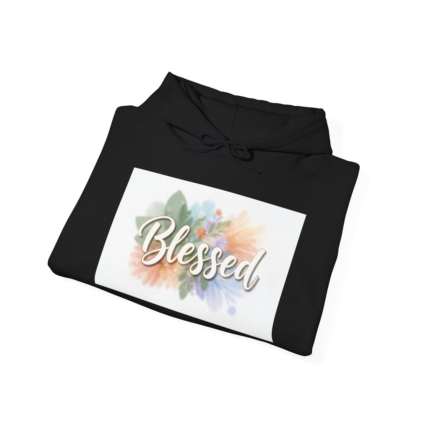 Blessed chrome text Hoodie