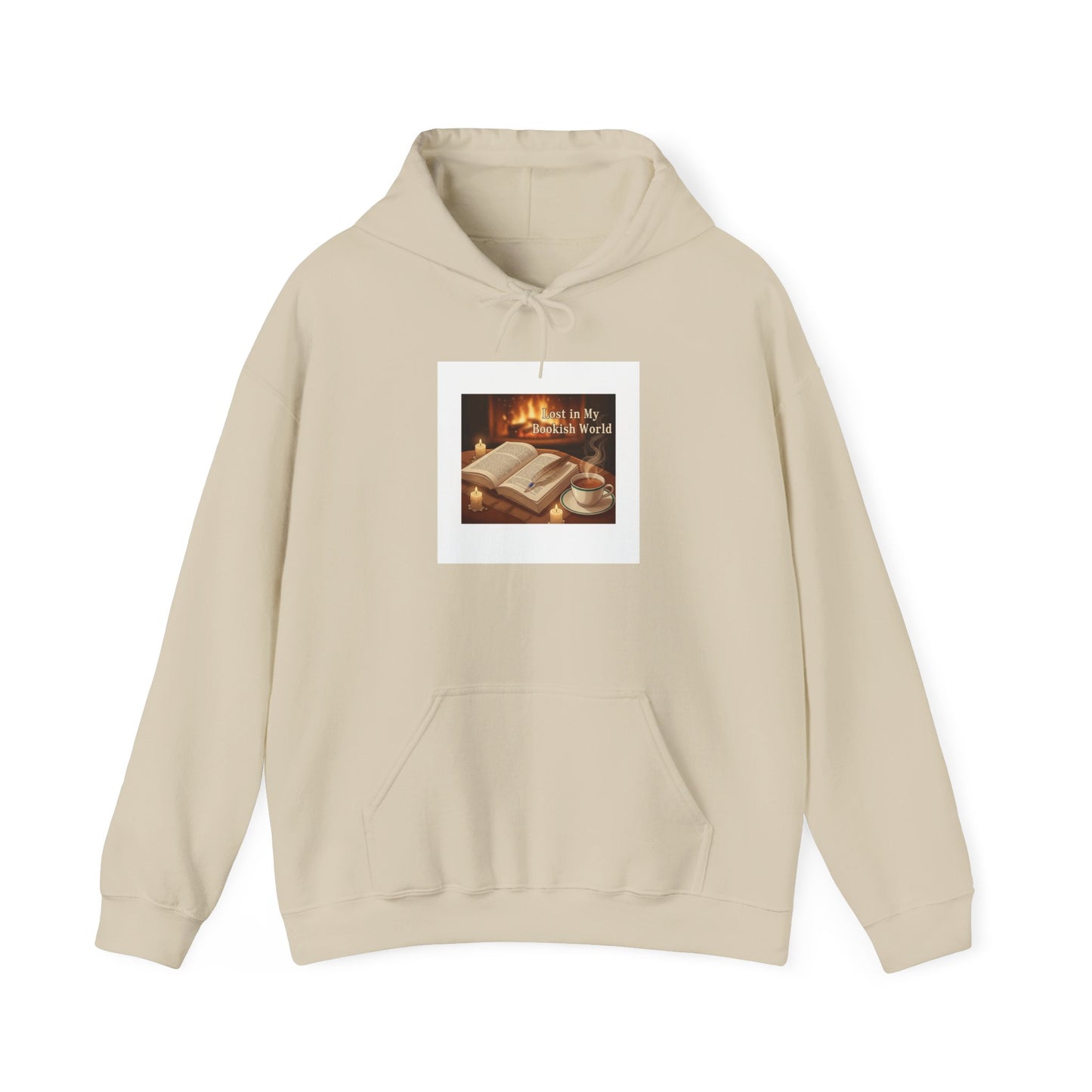 Cozy Reading Vibes Hoodie | book lover sweatshirt, library aesthetic