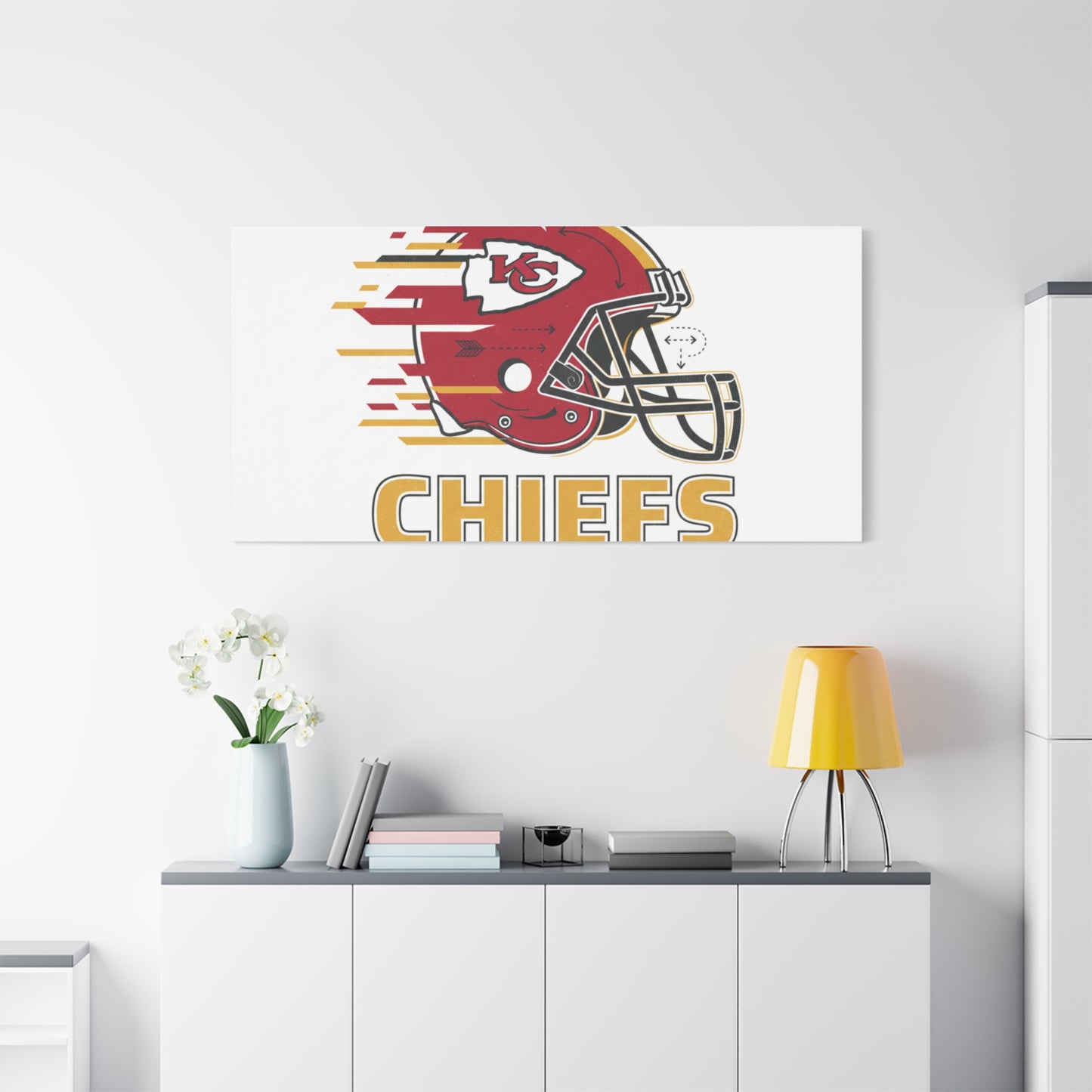 KC Chiefs Canvas  Wall Art