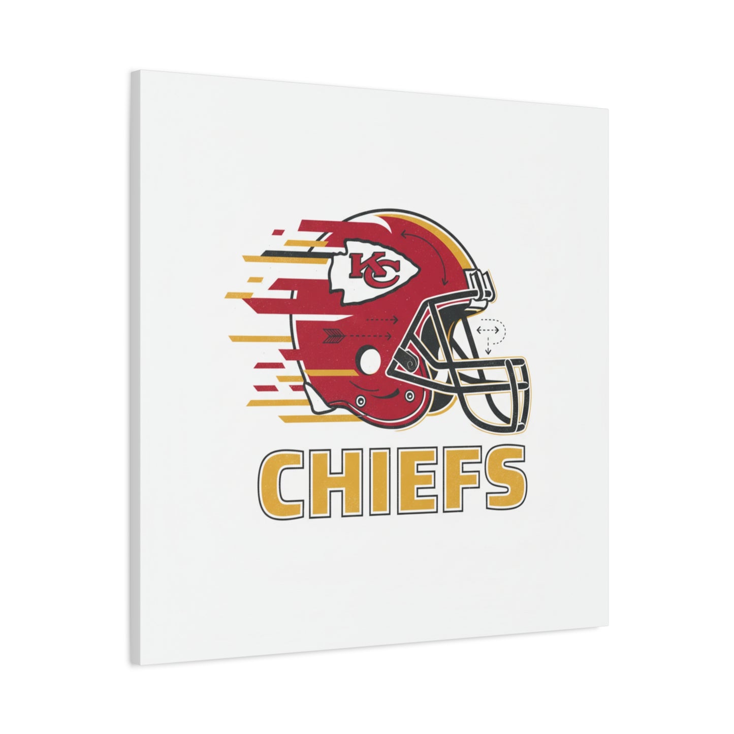 KC Chiefs Canvas  Wall Art