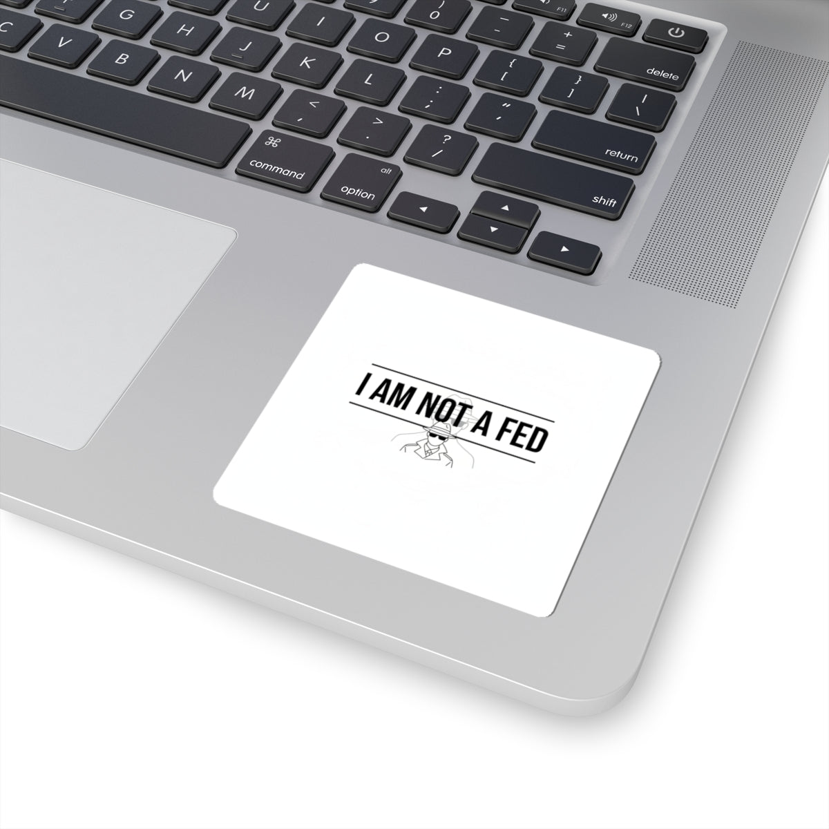 I Am Not A Fed Sticker | Sarcastic Introvert, Anxiety Humor