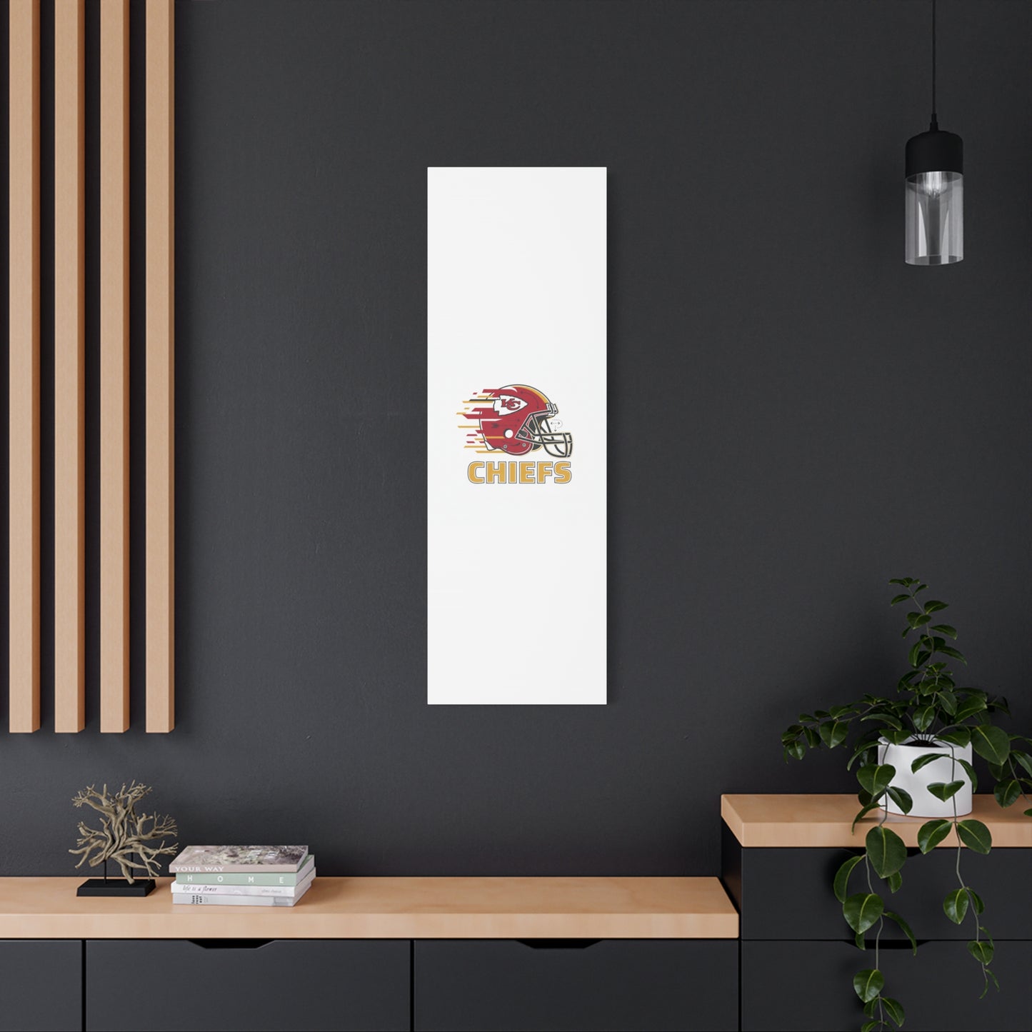 KC Chiefs Canvas  Wall Art