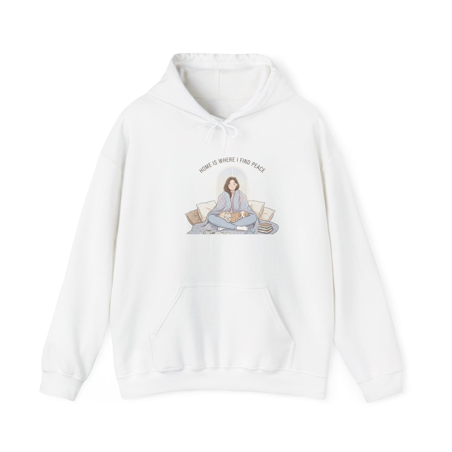 Homebody Reading Vibes Hoodie | introvert sweater, cozy winter shirt