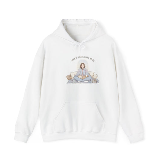 Homebody Reading Vibes Hoodie | introvert sweater, cozy winter shirt