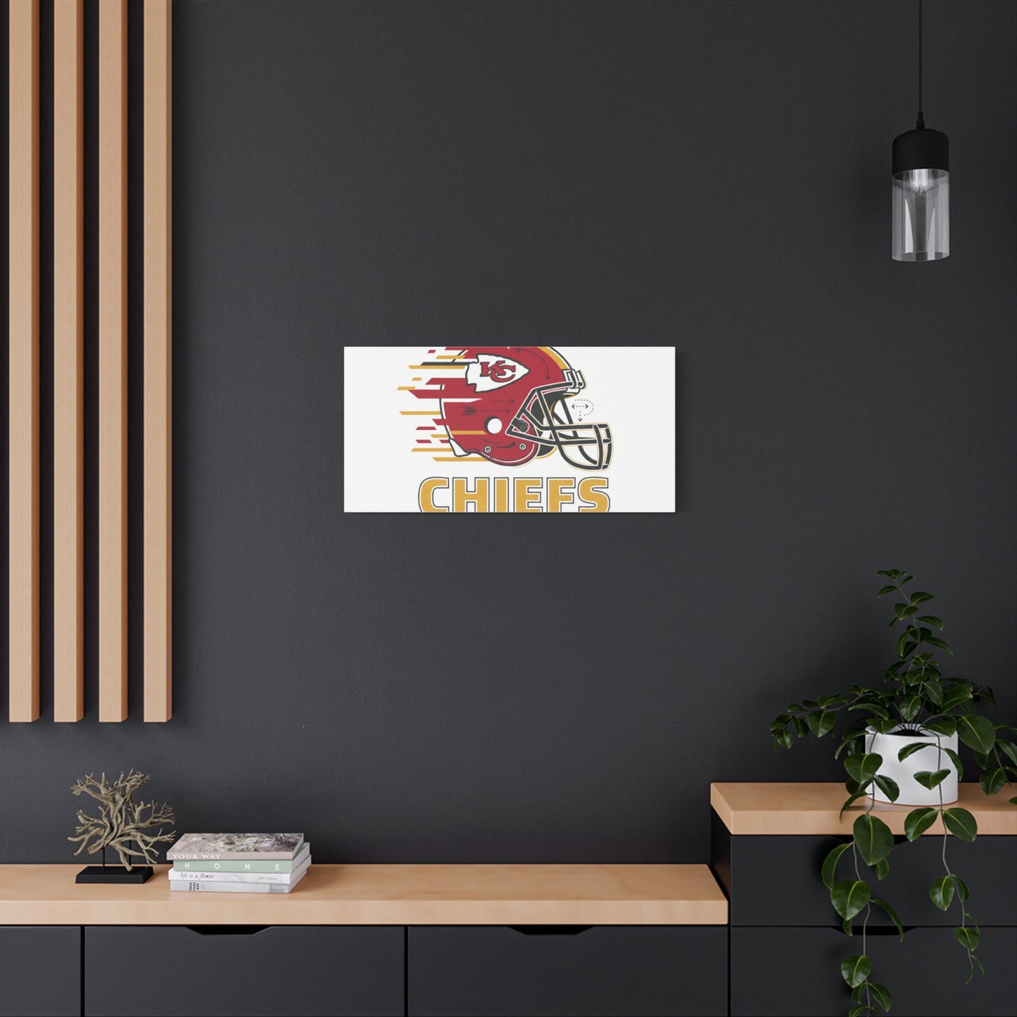 KC Chiefs Canvas  Wall Art