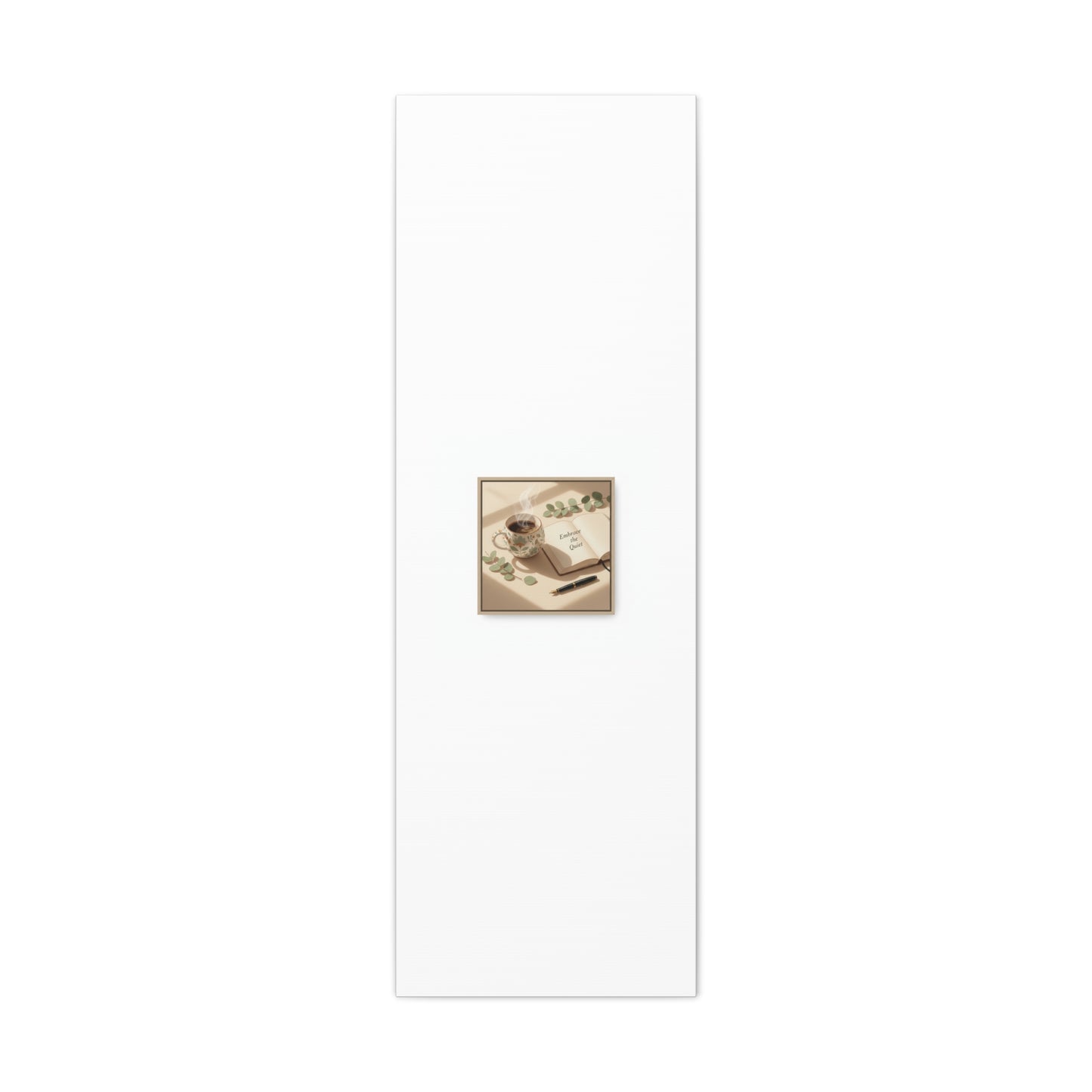 embrace the quiet canvas | morning routine art, sunrise decor