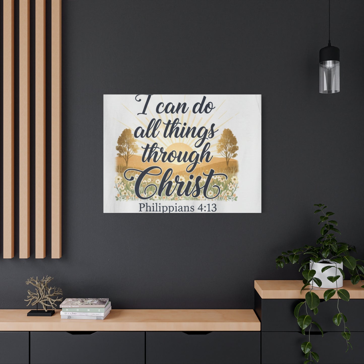 Inspirational Christian wall hanging