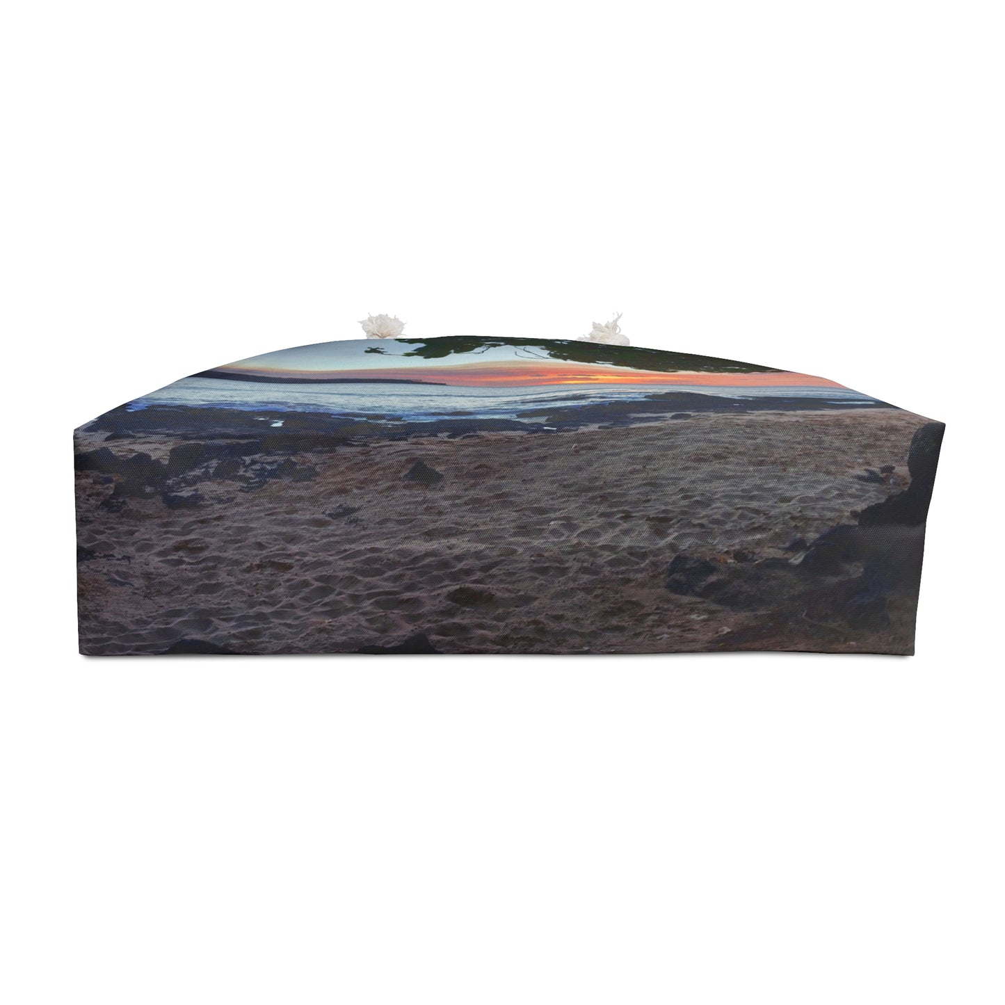 Sunset Shore Weekender Bag — Tropical Beach Travel Tote