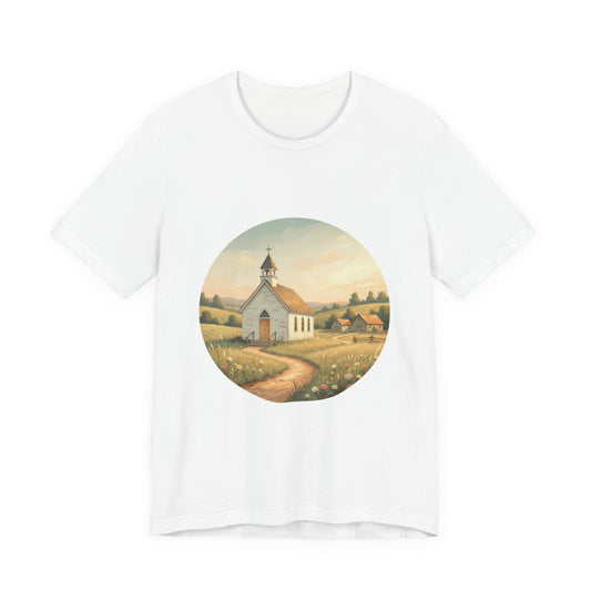 Country Church -Unisex Jersey Short Sleeve Tee