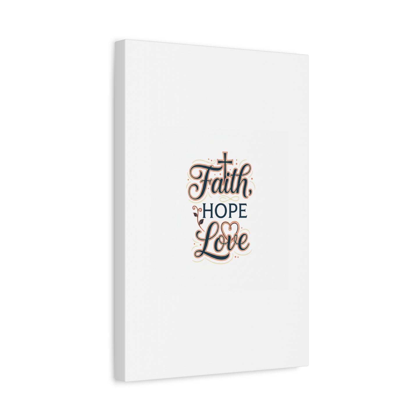 Faith Hope Love canvas, wall art