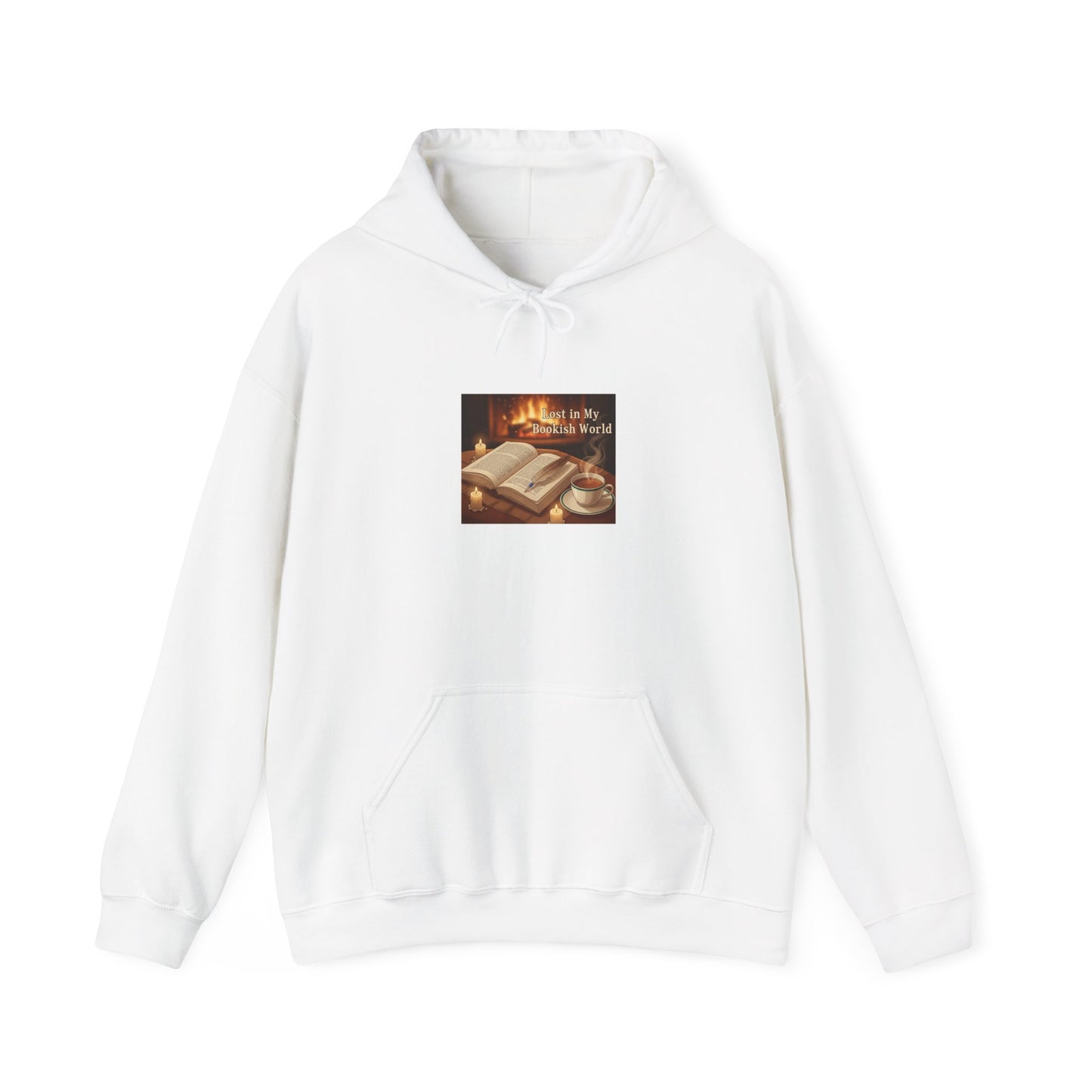 Cozy Reading Vibes Hoodie | book lover sweatshirt, library aesthetic