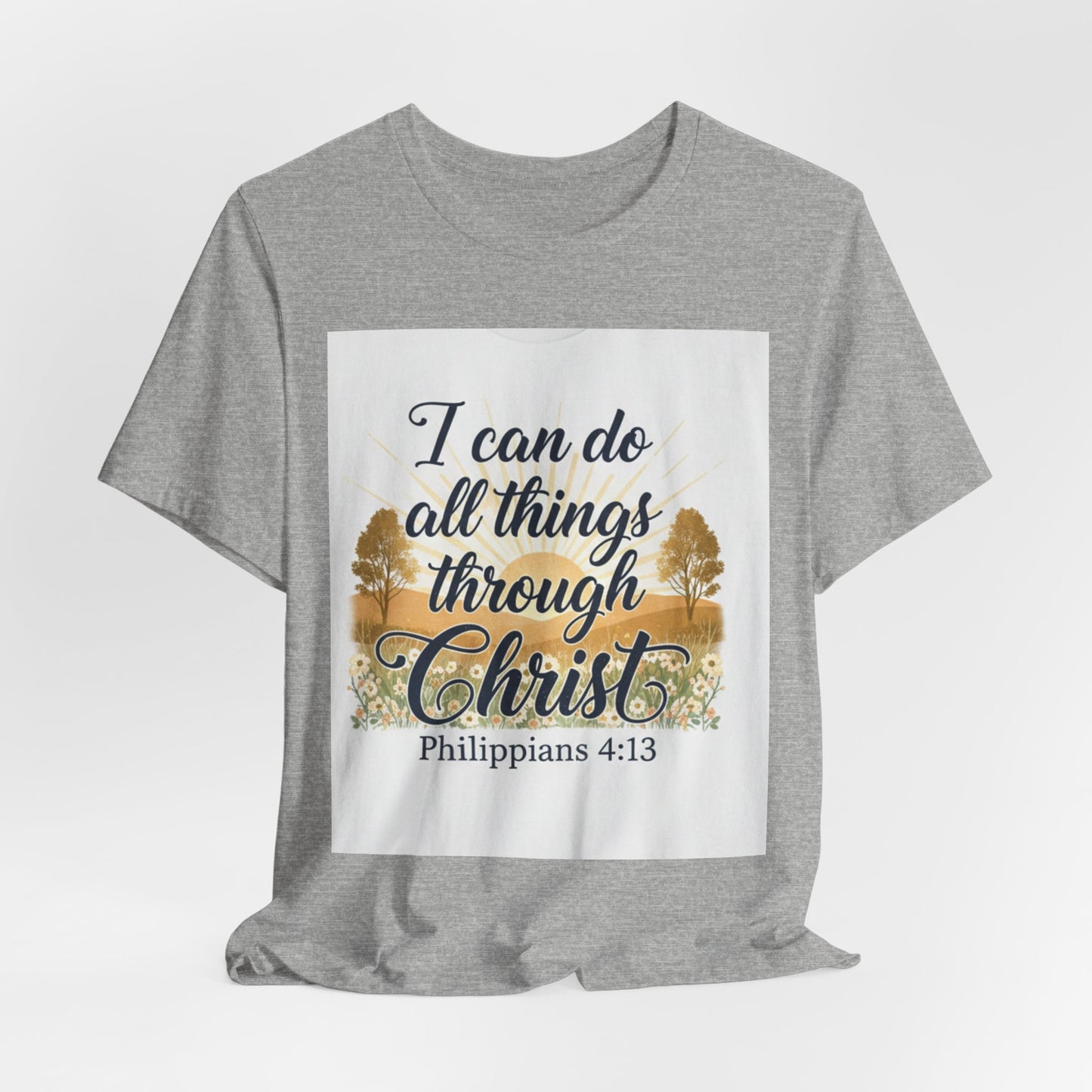 I can do all things through Christ