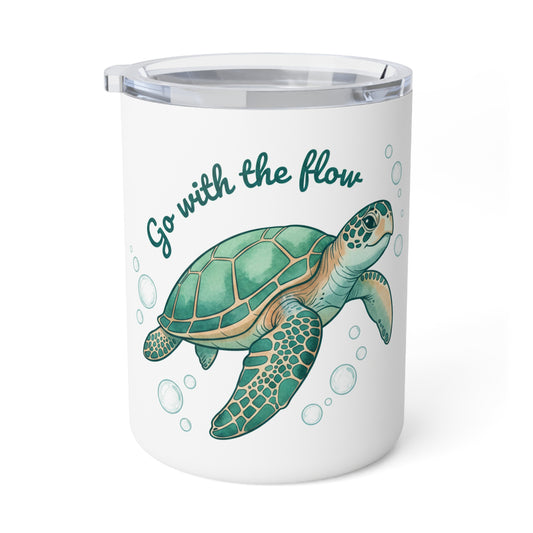 Sea turtle- Insulated Coffee Mug, 10oz