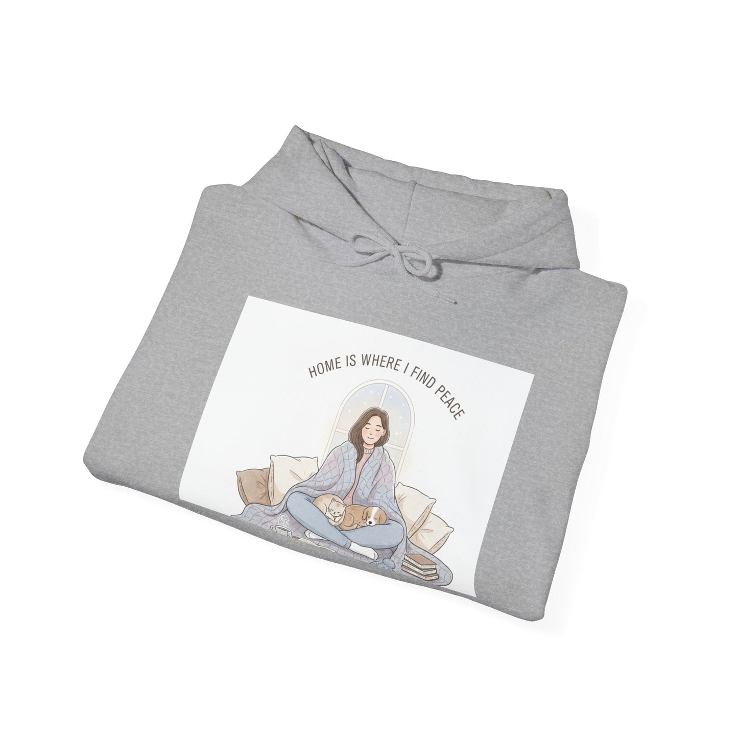 Homebody Reading Vibes Hoodie | introvert sweater, cozy winter shirt