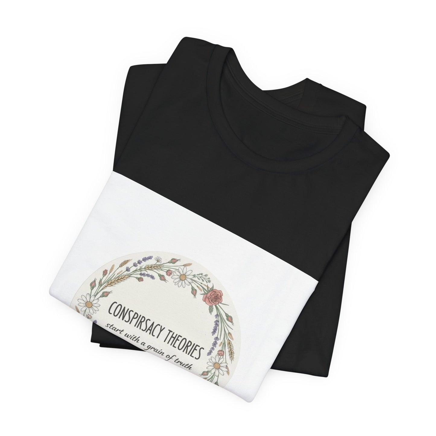 Conspiracy Theories Wreath Tee