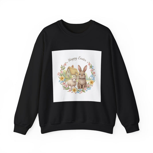 cottagecore winter floral sweatshirt | rustic botanical print