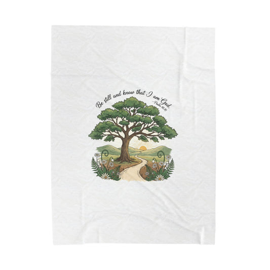 Be still and Know I am God--blanket