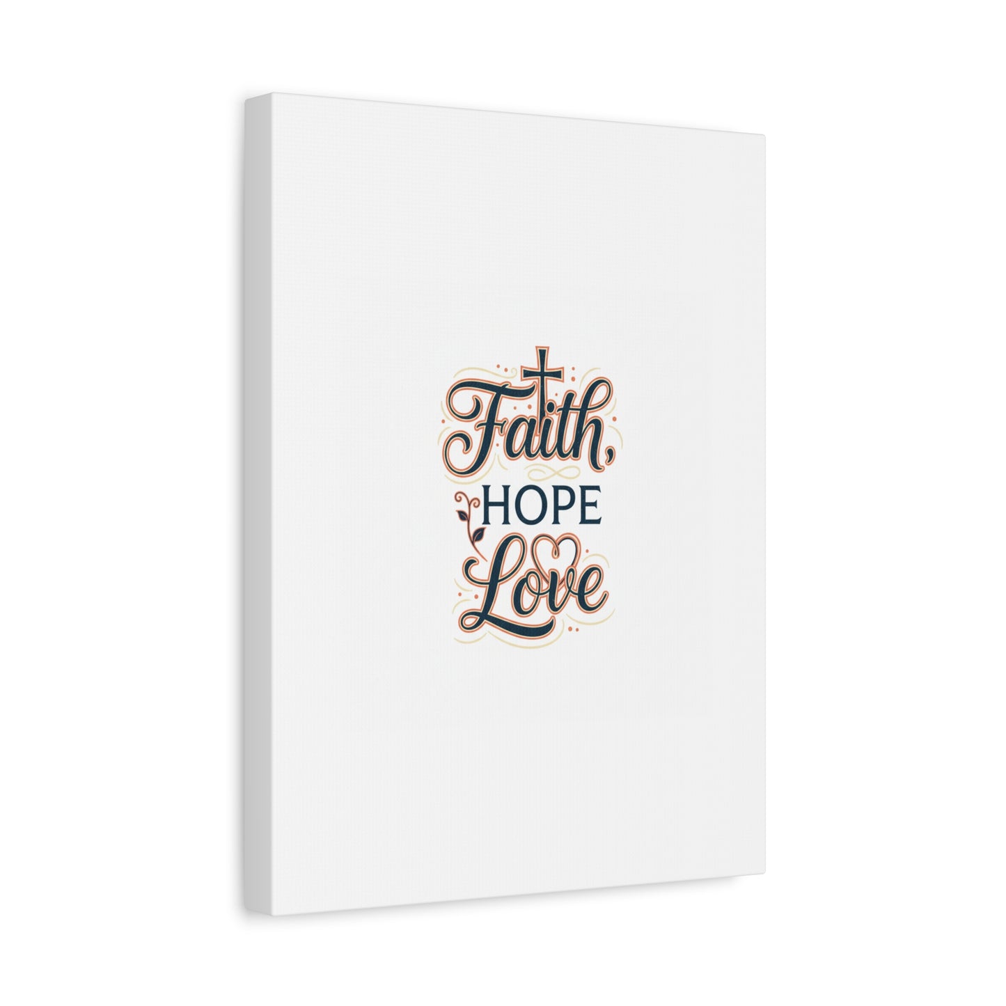 Faith Hope Love canvas, wall art