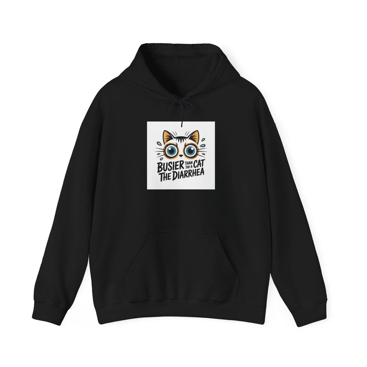 FUNNY CAT winter hoodie