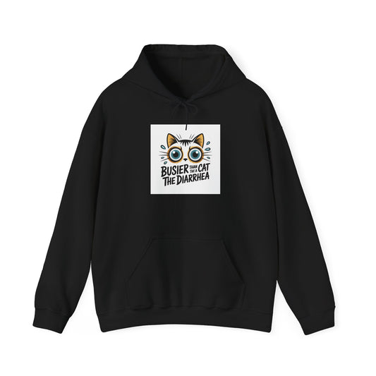 FUNNY CAT winter hoodie