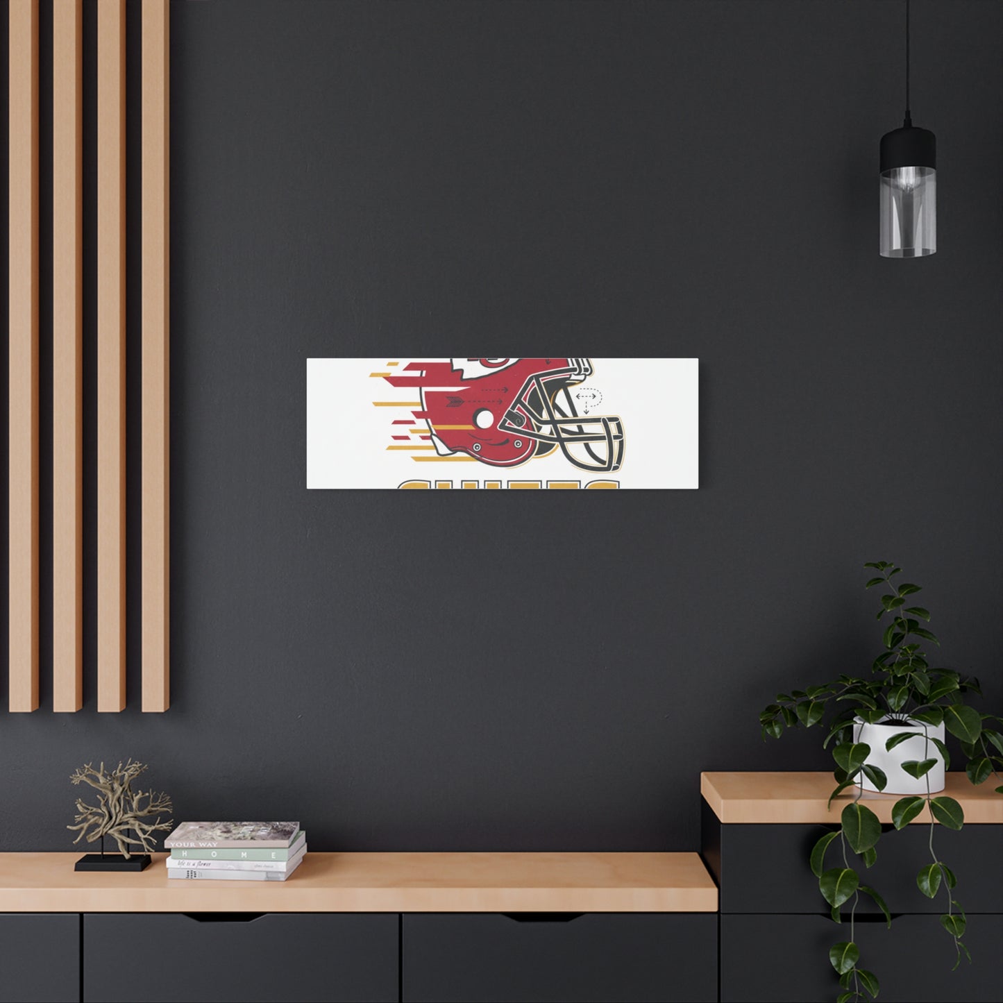 KC Chiefs Canvas  Wall Art