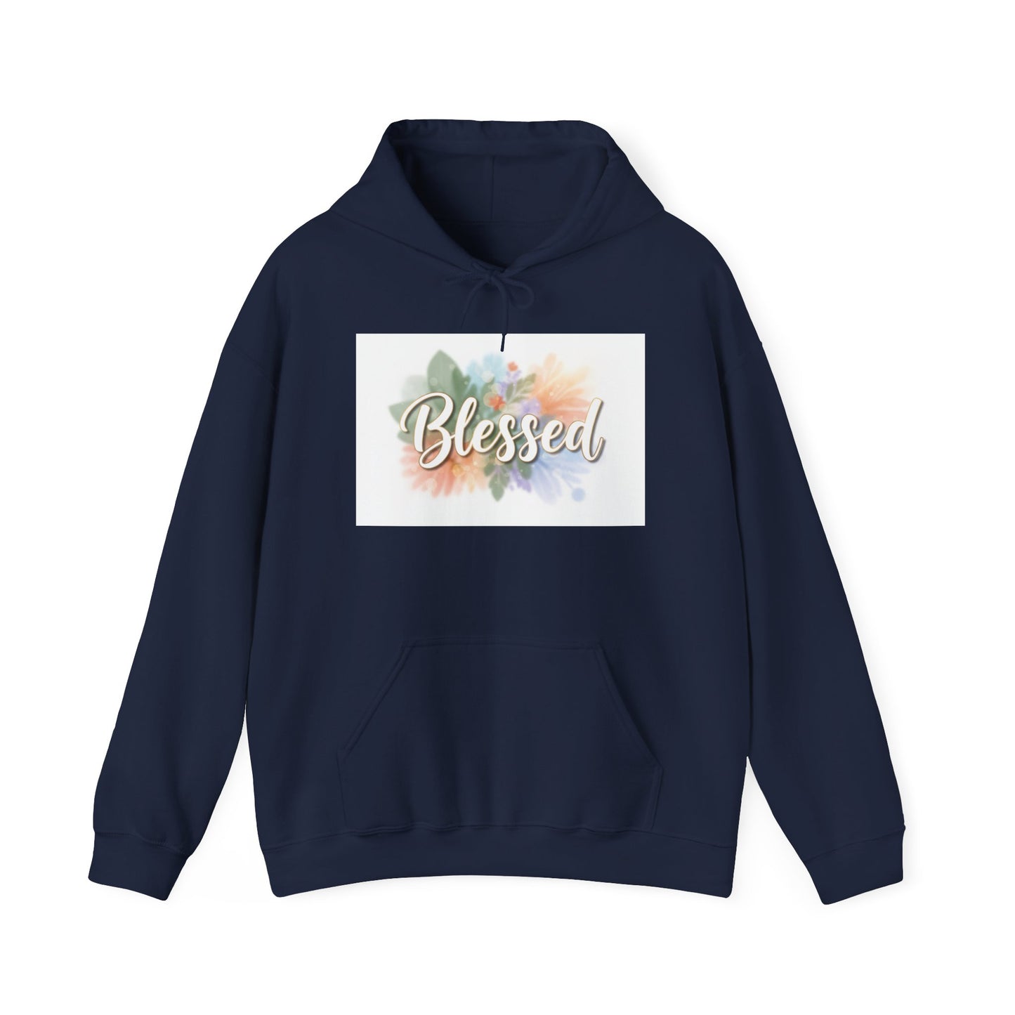 Blessed chrome text Hoodie