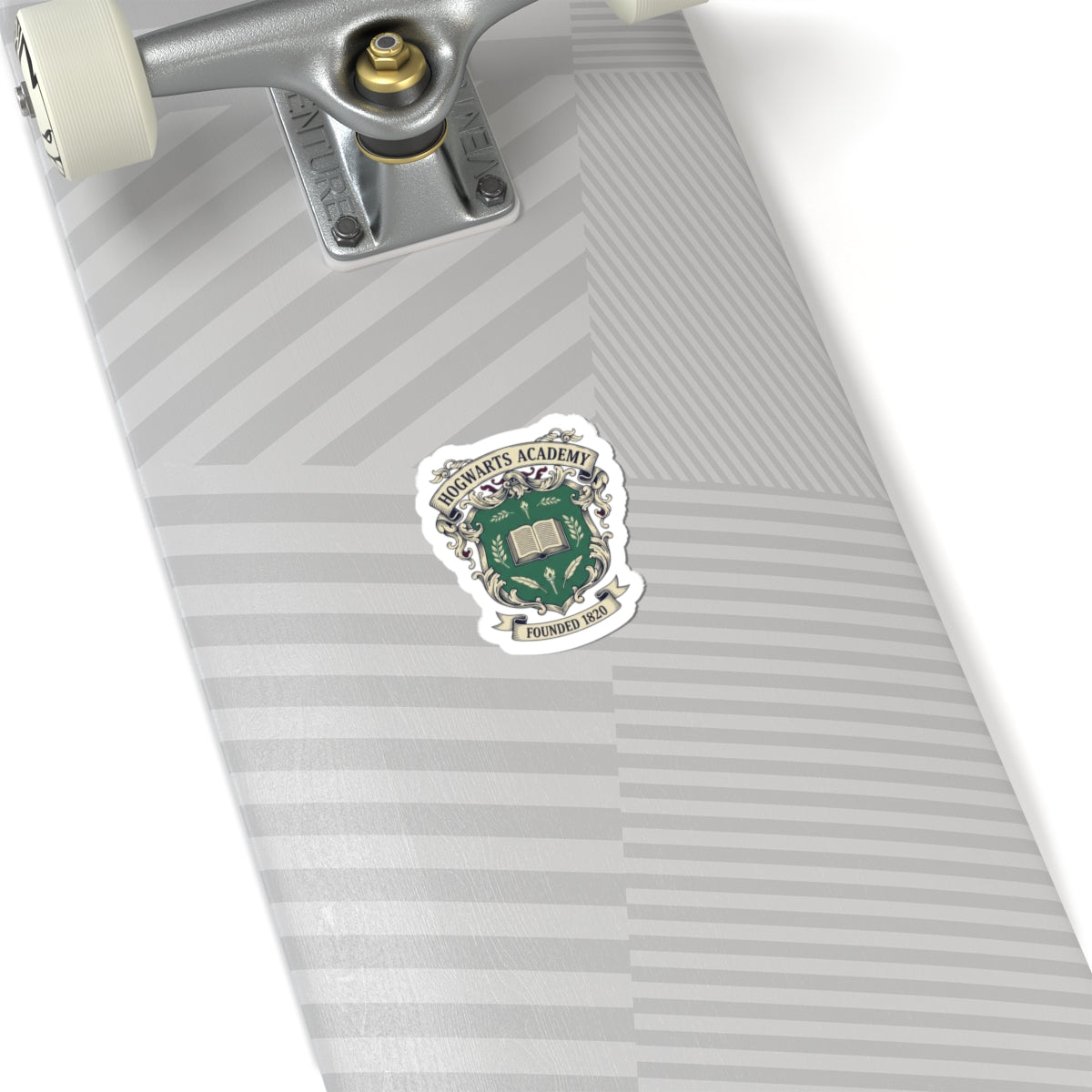 Hogwarts Ivy-Style Crest Kiss-Cut Stickers | Old Money Collegiate Emblem